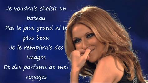 celine dion youtube paroles.